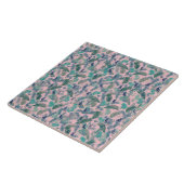 Carreau Motif rose Tropical moderne (Côté)