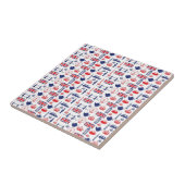 Carreau Motif royal de points de repère de Londres (Côté)