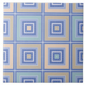 Carreau Motif rustique de carrés en patchwork (Devant)