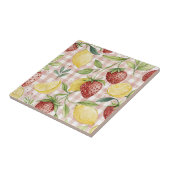 Carreau Motif rustique Terreux de Fraise & d'Agrumes (7) (Côté)