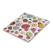 Carreau Motif sans couture de Donuts (Côté)