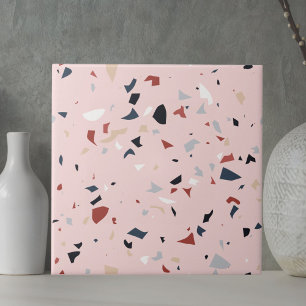 Carreau Motif sans couture en terrazzo italien abstrait mo