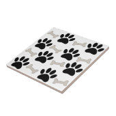 Carreau Motif sans couture Paws And Bones Animal de compag (Côté)
