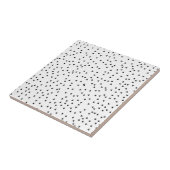 Carreau Motif scandinave de triangle de style (Côté)