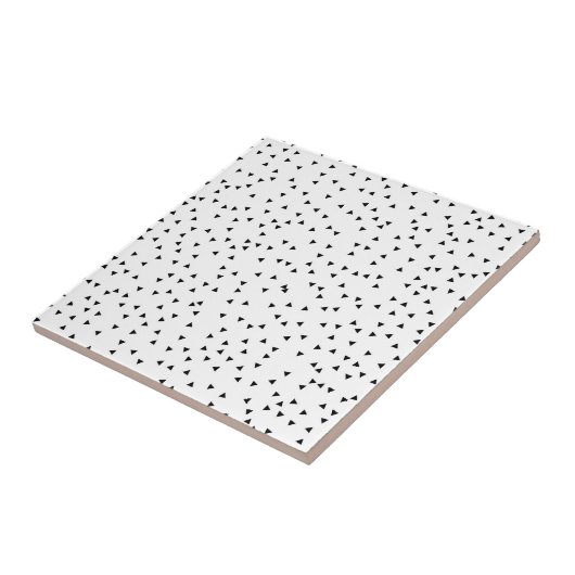 Carreau Motif scandinave de triangle de style (Côté)