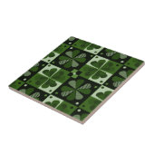 Carreau Motif shamrock Checkerboard (Côté)