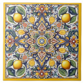 Carreau Motif sicilien (Devant)