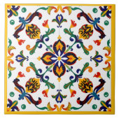 Carreau Motif sicilien (Devant)