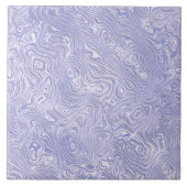 Carreau Motif Silky Blue Moire (Devant)