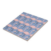 Carreau Motif tendre de Flamant rose (Côté)