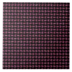 Carreau Motif Tissé Abstrait Rose Violet
