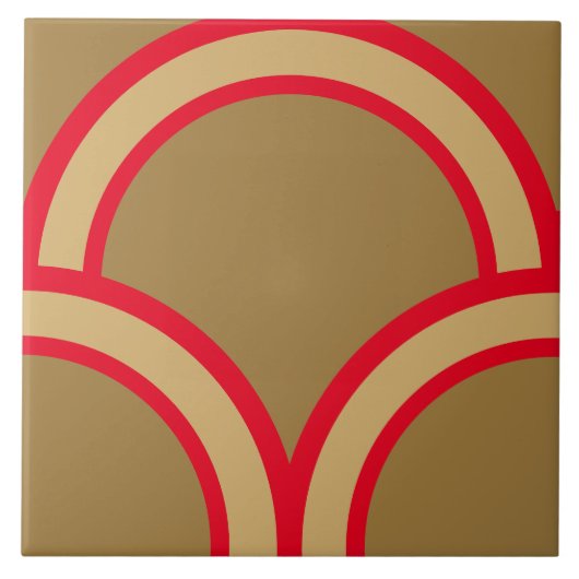 Carreau Motif traditionnel japonais (Devant)