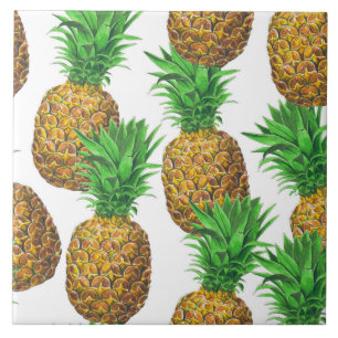 Carreau Motif transparent avec ananas