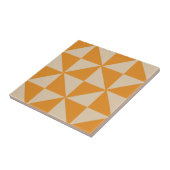 Carreau Motif triangle géométrique Brown (Côté)