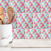 Carreau Motif triangle géométrique coloré