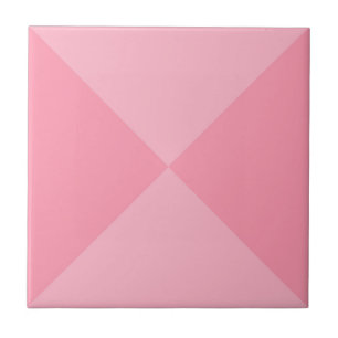 Carreau Motif triangle géométrique rose Abstrait