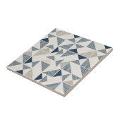 Carreau Motif triangulaire géométrique (Côté)