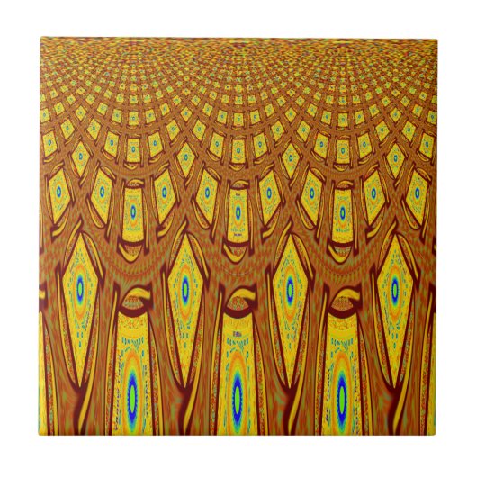 Carreau Motif tribal africain (Devant)