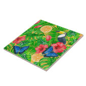 Carreau Motif tropical (Côté)