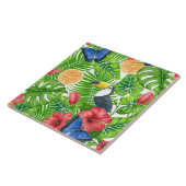 Carreau Motif tropical (Côté)