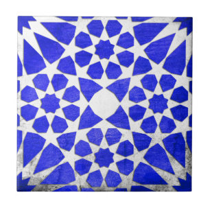 Carreau Motif turc géométrique de tuile de dodécagone et