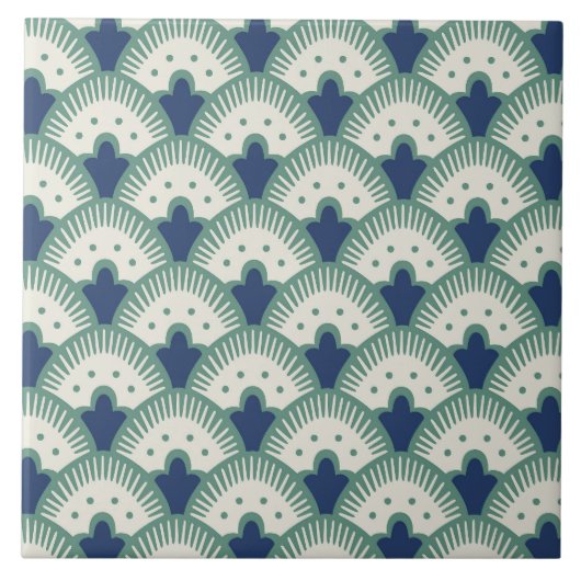 Carreau Motif ventilateur (Devant)