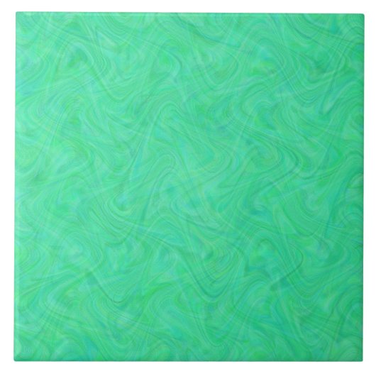 Carreau Motif vert bleu marbré (Devant)