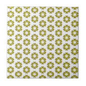 Carreau Motif Vert Olive (Devant)