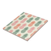 Carreau Motif vintage 2 d'ananas (Côté)