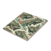 Carreau Motif vintage Iguana (Côté)