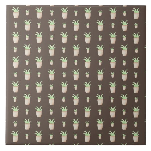 Carreau Motif Wild Cactus (Devant)