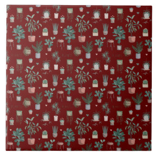 Carreau Motif Wild Cactus