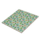 Carreau Motif Wild Cactus (Côté)