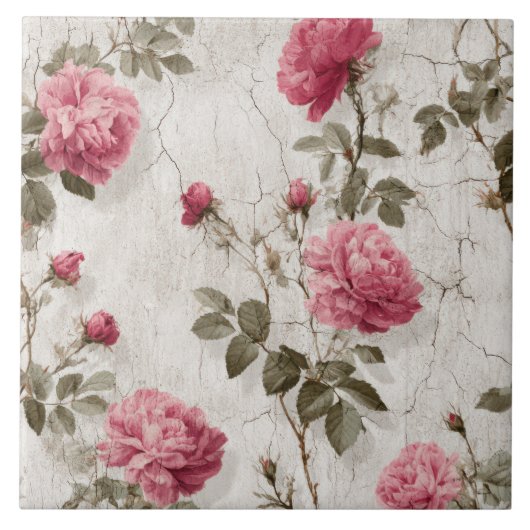 Carreau Motif William Morris (Devant)