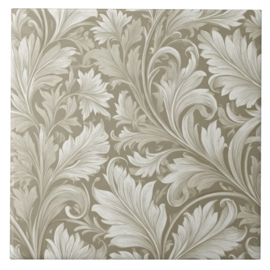 Carreau Motif William Morris (Devant)