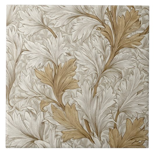 Carreau Motif William Morris (Devant)