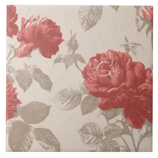 Carreau Motif William Morris (Devant)