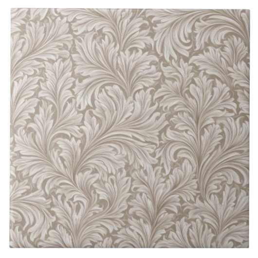 Carreau Motif William Morris (Devant)