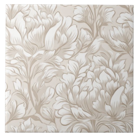 Carreau Motif William Morris (Devant)