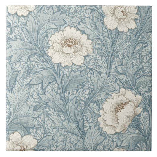 Carreau Motif William Morris (Devant)