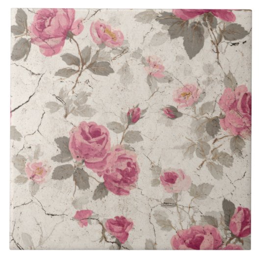 Carreau Motif William Morris (Devant)