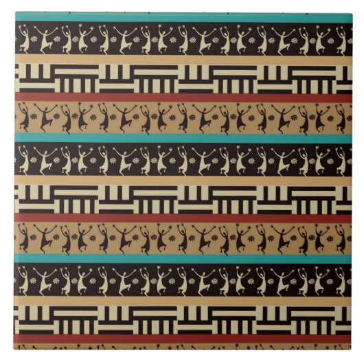 Carreau Motifs africains -18 (Devant)