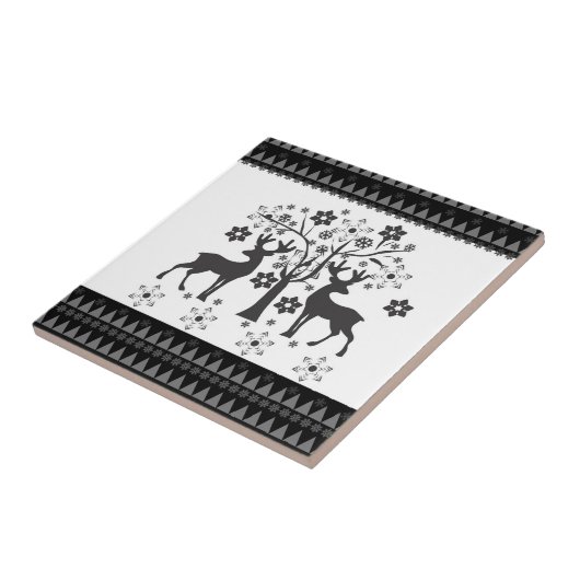 Carreau Motifs de Noël (Côté)