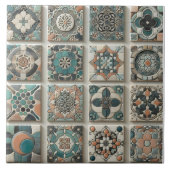 Carreau Motifs en céramique (Devant)