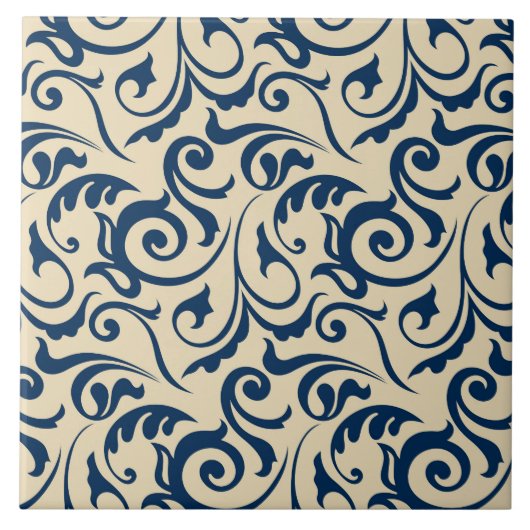 Carreau Motifs persans Inspiration 2 (Devant)