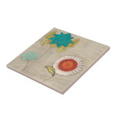 Carreau Motifs pétaux I (Côté)