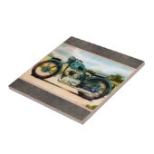 Carreau Moto de cru d'aquarelle (Côté)