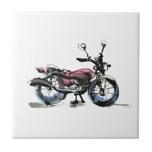 Carreau Motocyclette (Devant)