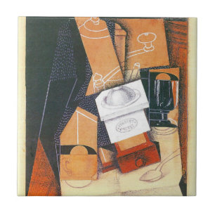 Carreau Moulin à café de Juan Gris, Art cubiste vintage