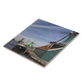Carreau Moulin à vent, Zaanse Schans, Hollande, Pays-Bas (Côté)